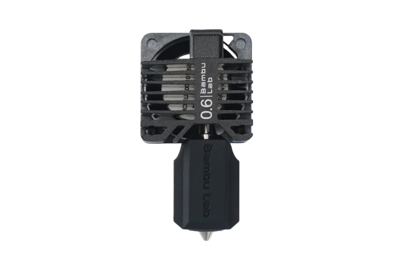 Bambu Lab 0.6mm Complete Hotend with Hardened Steel Nozzle - X1