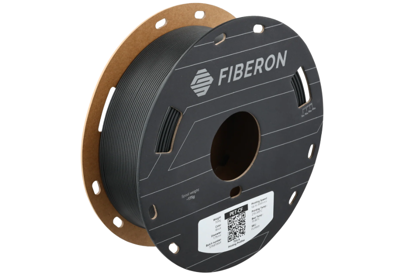 Polymaker Fiberon PET-CF17 1.75 mm Black 0.5 kg