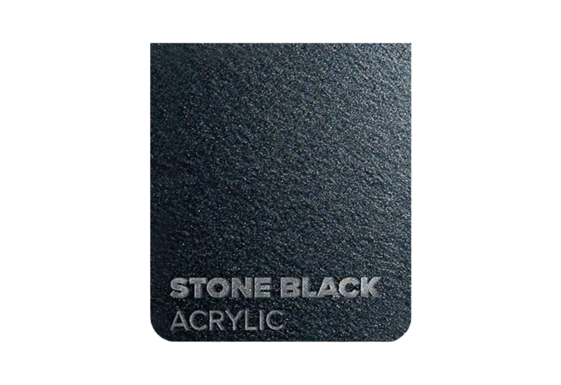 Flux Acrylic Stone Black 3mm