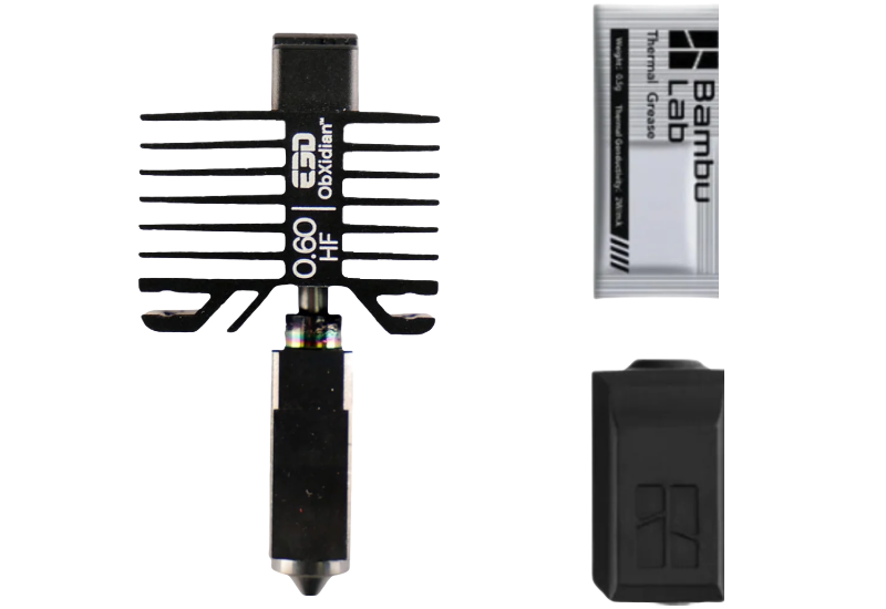 E3D High Flow ObXidian HotEnd for Bambu Lab X1/P1 Series