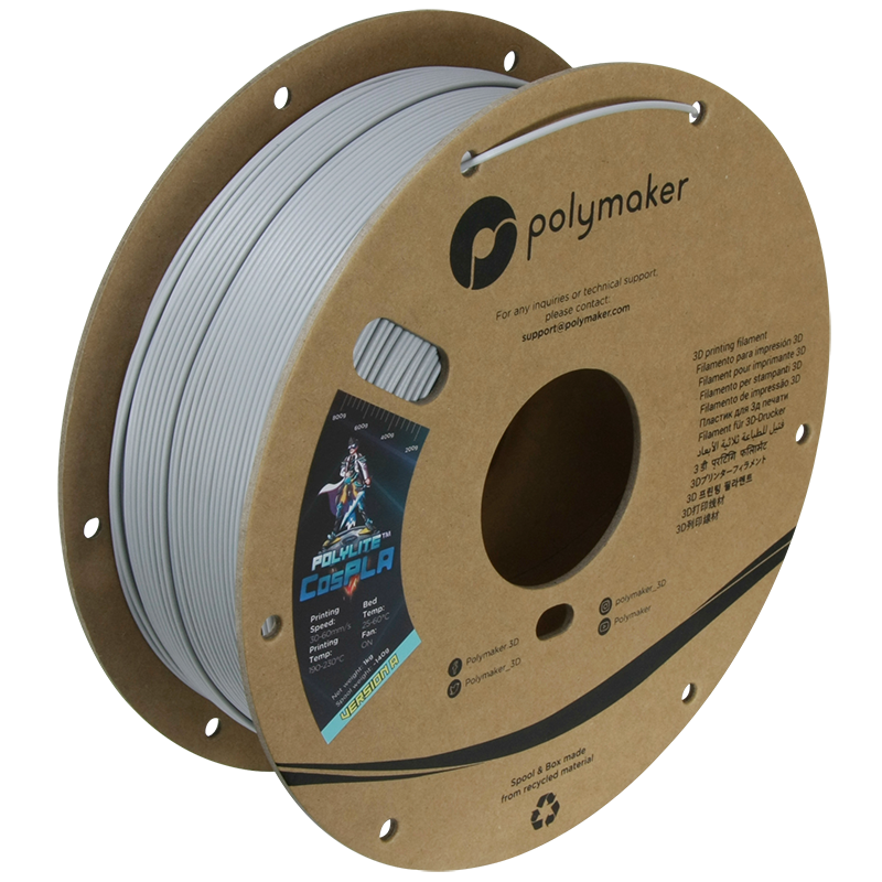 Polymaker PolyLite™ CosPLA 1.75 mm Version B - More durable 1 kg