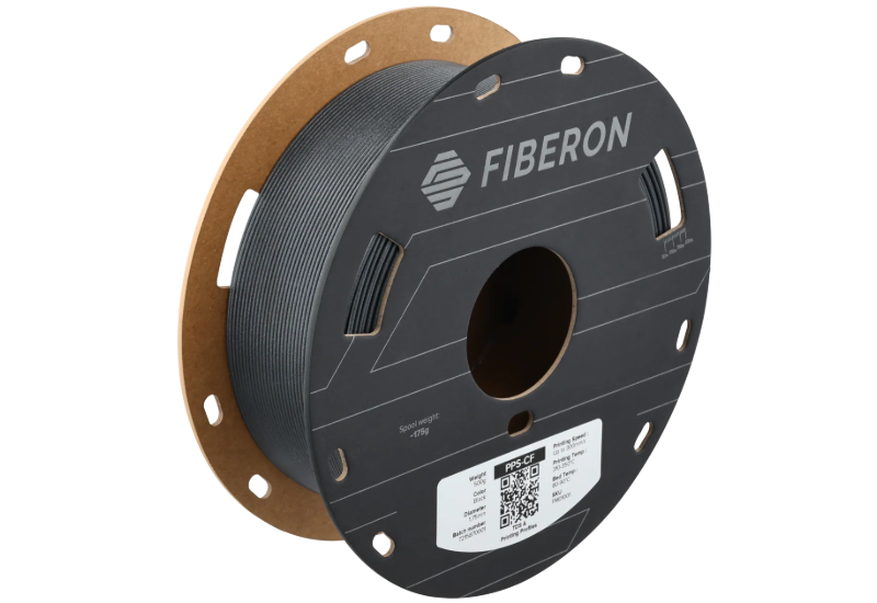 Polymaker Fiberon PPS-CF10 1.75 mm Black 0.5 kg