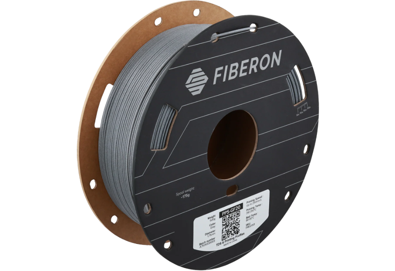 Polymaker Fiberon PPS-GF20 1.75 mm Grey 0.5 kg