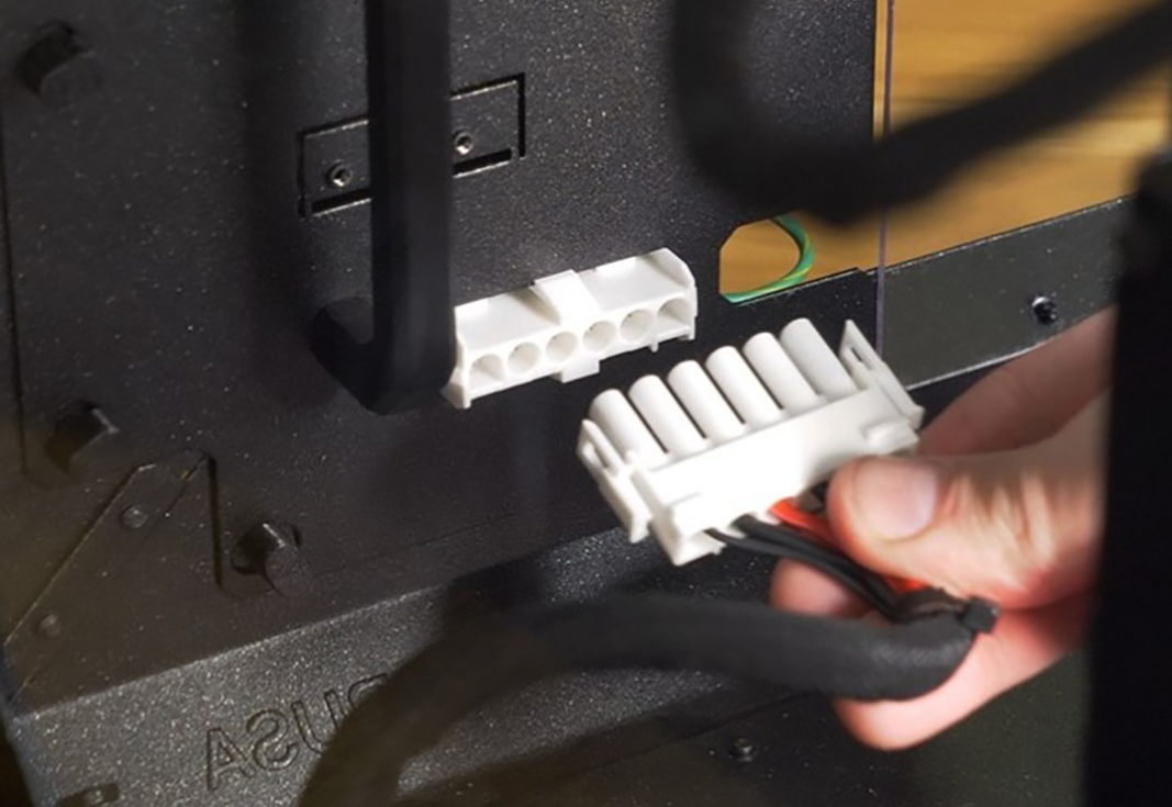 PSU Cable Quick-release for Prusa Enclosure Mk3s+