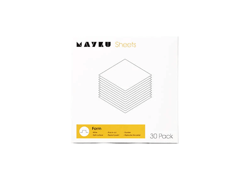 Mayku Form Sheets 0.5 mm - 3DNet