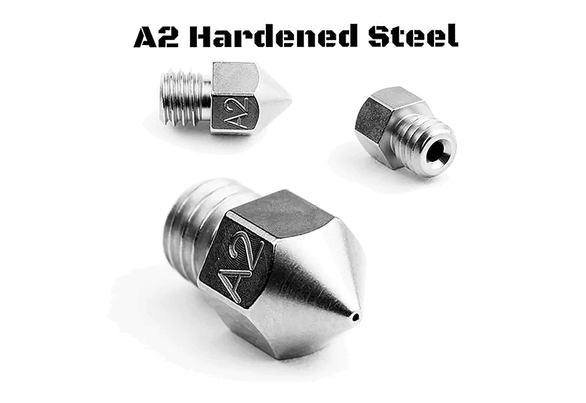 Micro Swiss MK8 Dyse (CR-10S / Ender 3) A2 Herdet Stål - 3DNet