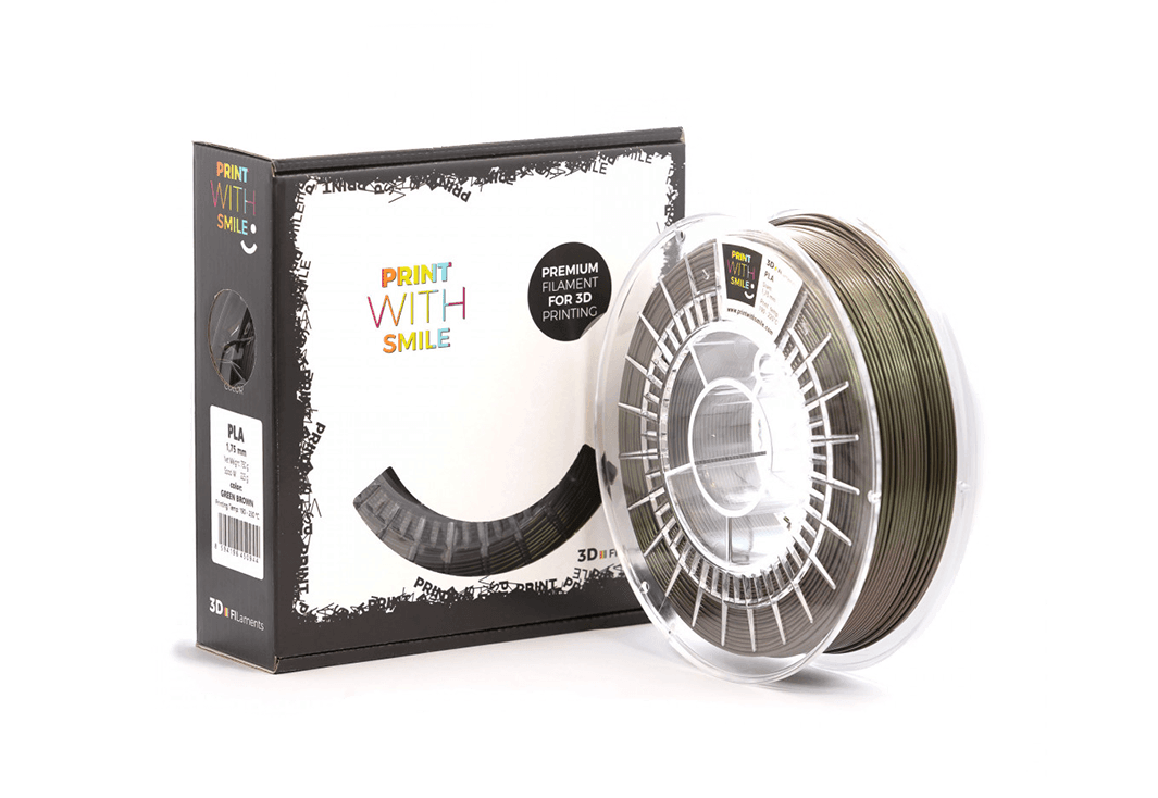 PrintWithSmile Bicolor Metallic PLA 1.75 - 3DNet