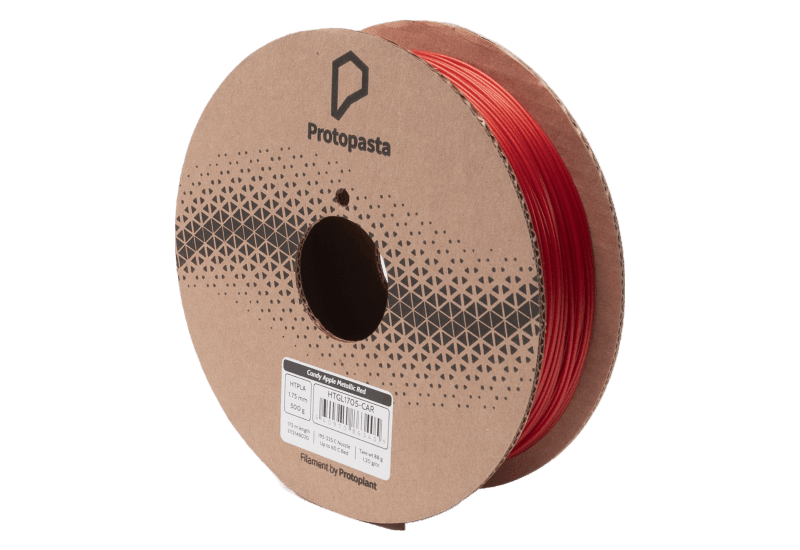 Protopasta HTPLA Candy Apple Metallic Red 1.75 - 3DNet