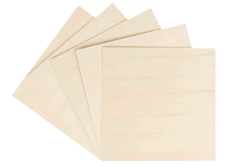 Basswood Sheet for Snapmaker Artisan (5-Pack) - Snapmaker EU