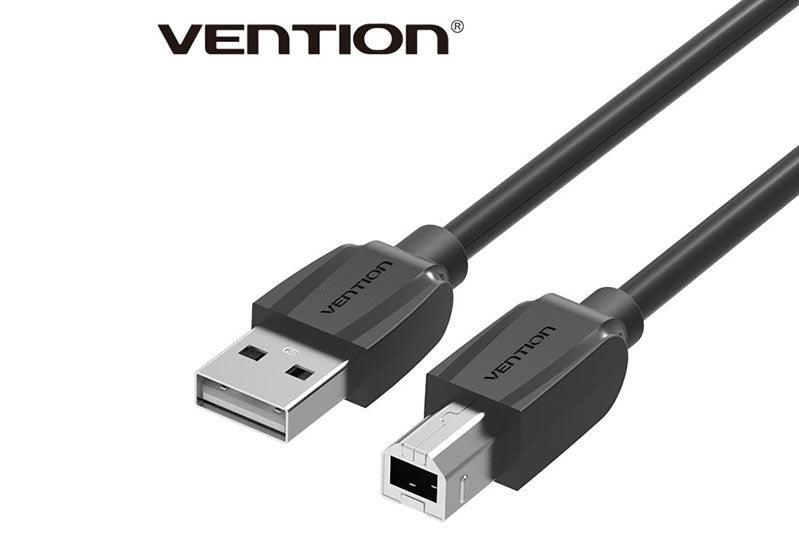 Vention USB 2.0 A til B, 1.5m lengde - Tilbehør - 3DNet